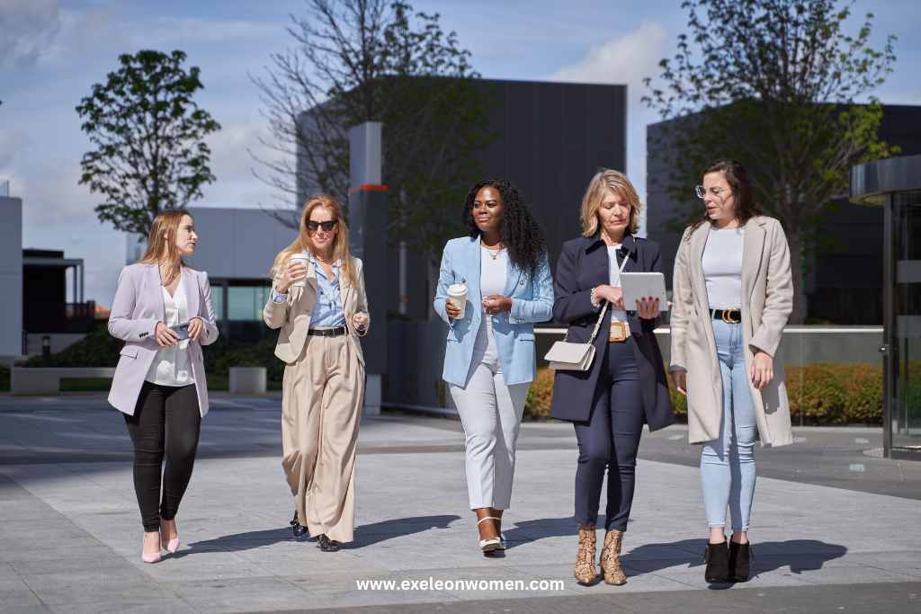 Women Owned Business Leaders walking