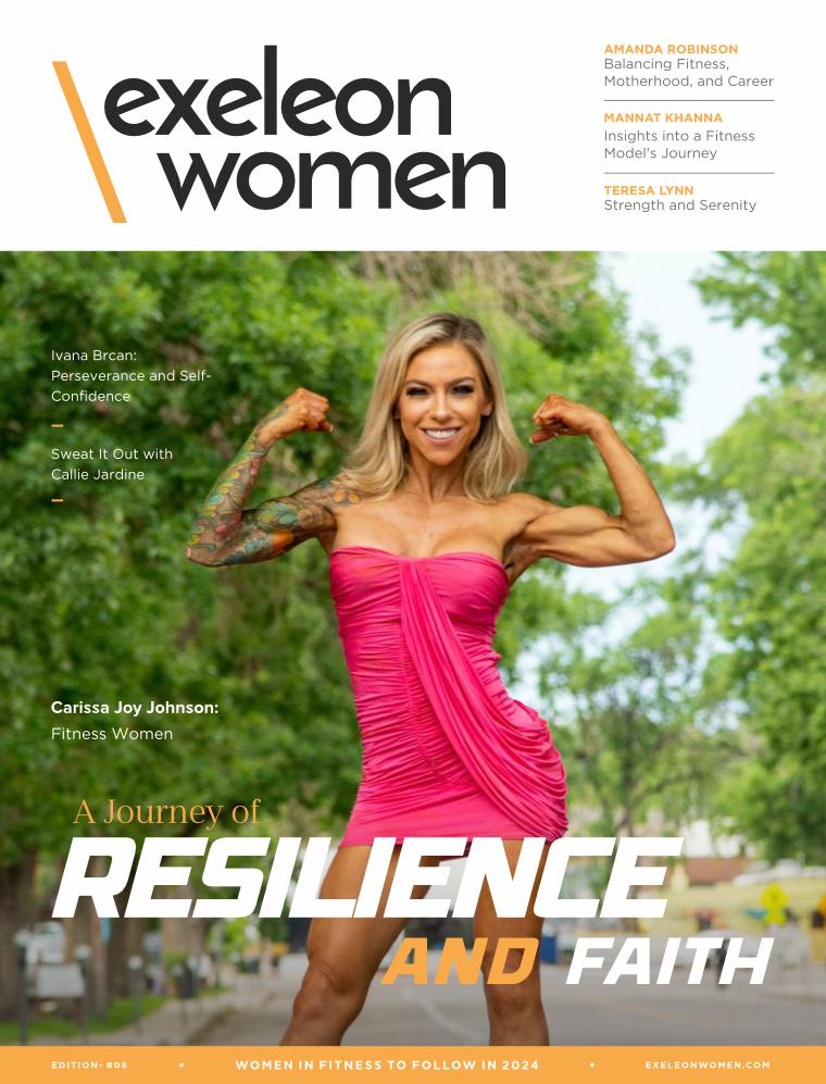 Carissa Joy Johnson Exeleon Women Magazine Cover Page